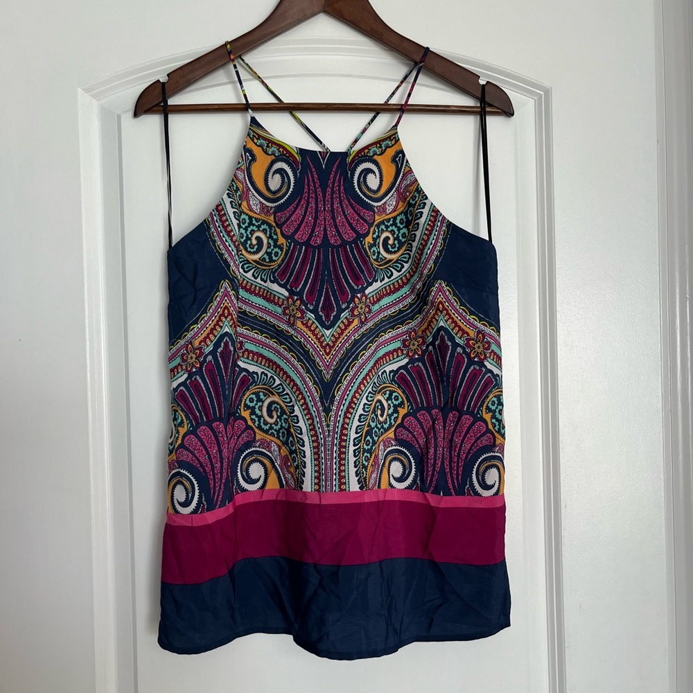 Like new paisley top by Renee C.